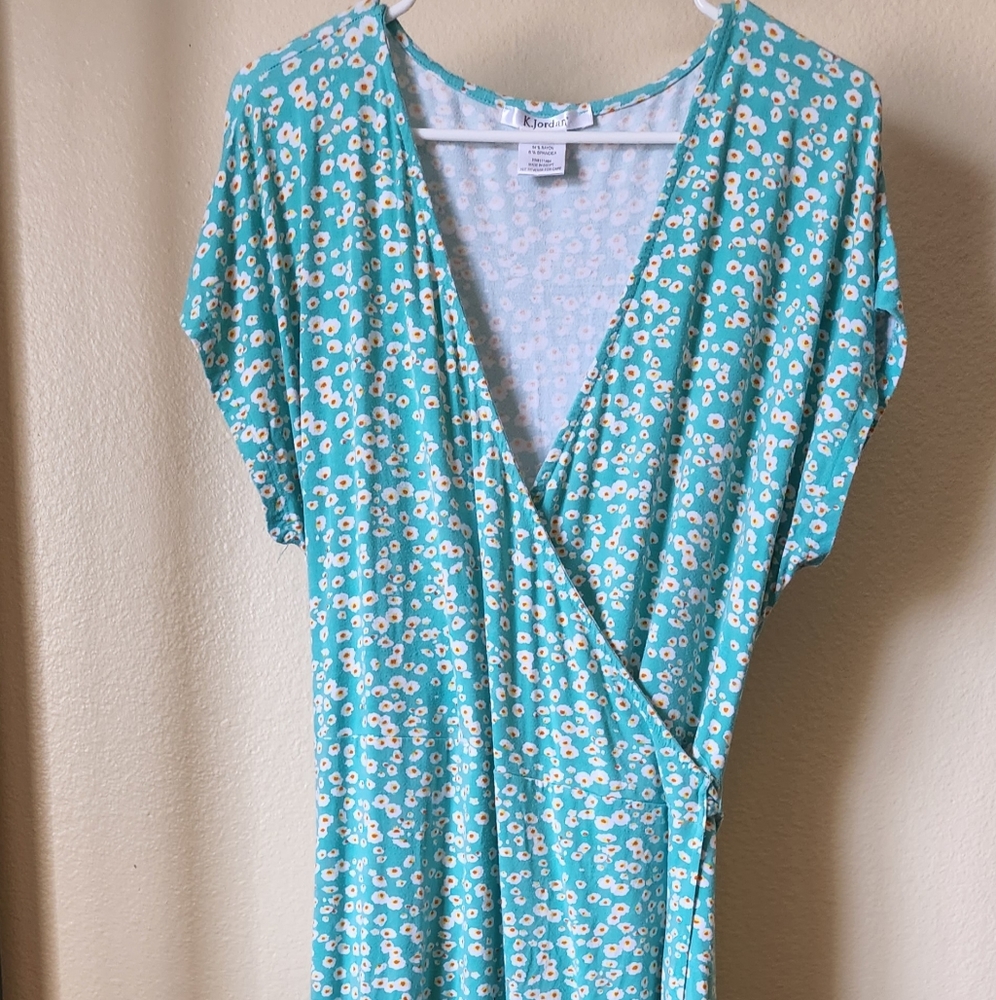 K. Jordan wrap dress